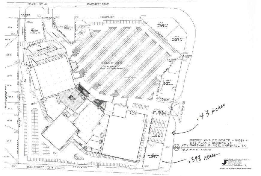 Pad Site Marshall Mall, Marshall, TX for sale - Primary Photo - Image 1 of 1