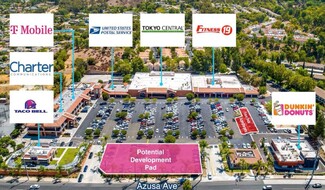 Plus de détails pour 1410-1432 S Azusa Ave, West Covina, CA - Bureau/Commerce de détail, Vente au détail à louer