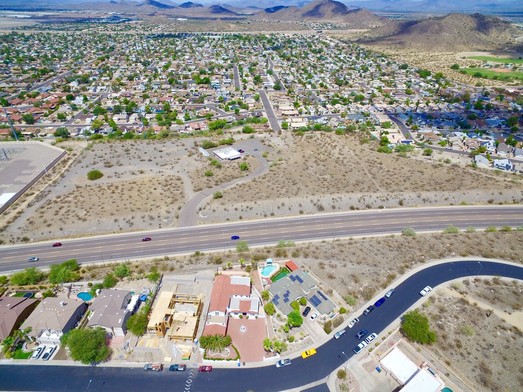 W/Nwc 16th Street & Union Hills Drive, Phoenix, AZ for sale Aerial- Image 1 of 1