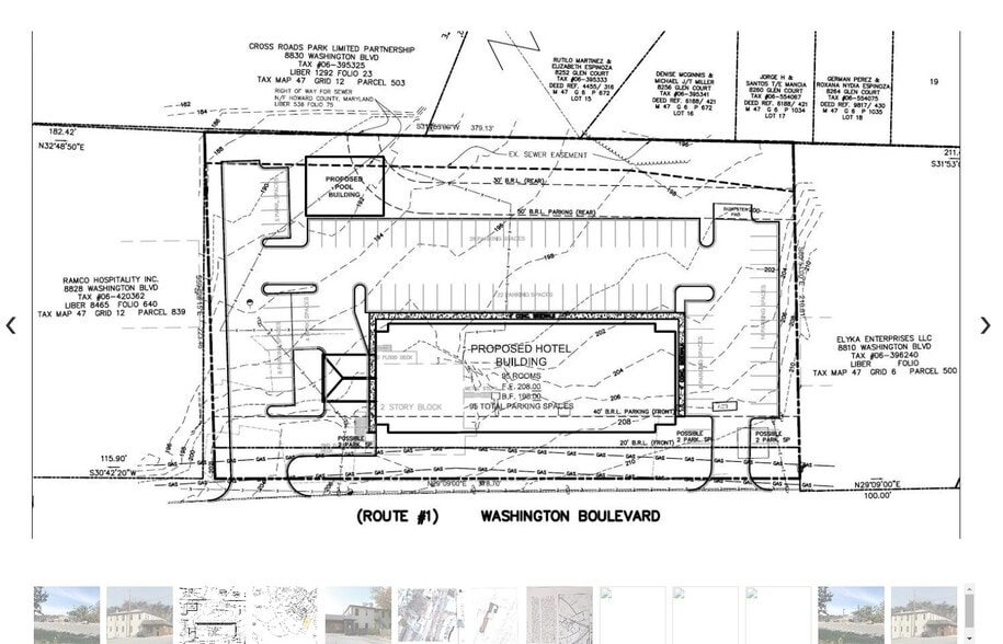 8826 Washington Blvd, Jessup, MD for sale - Site Plan - Image 2 of 2