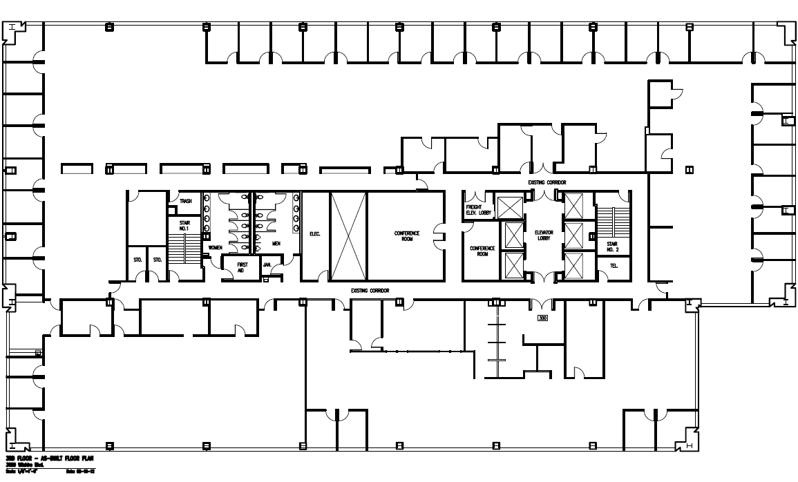 3699 Wilshire Blvd, Los Angeles, CA à louer Plan d  tage- Image 1 de 1