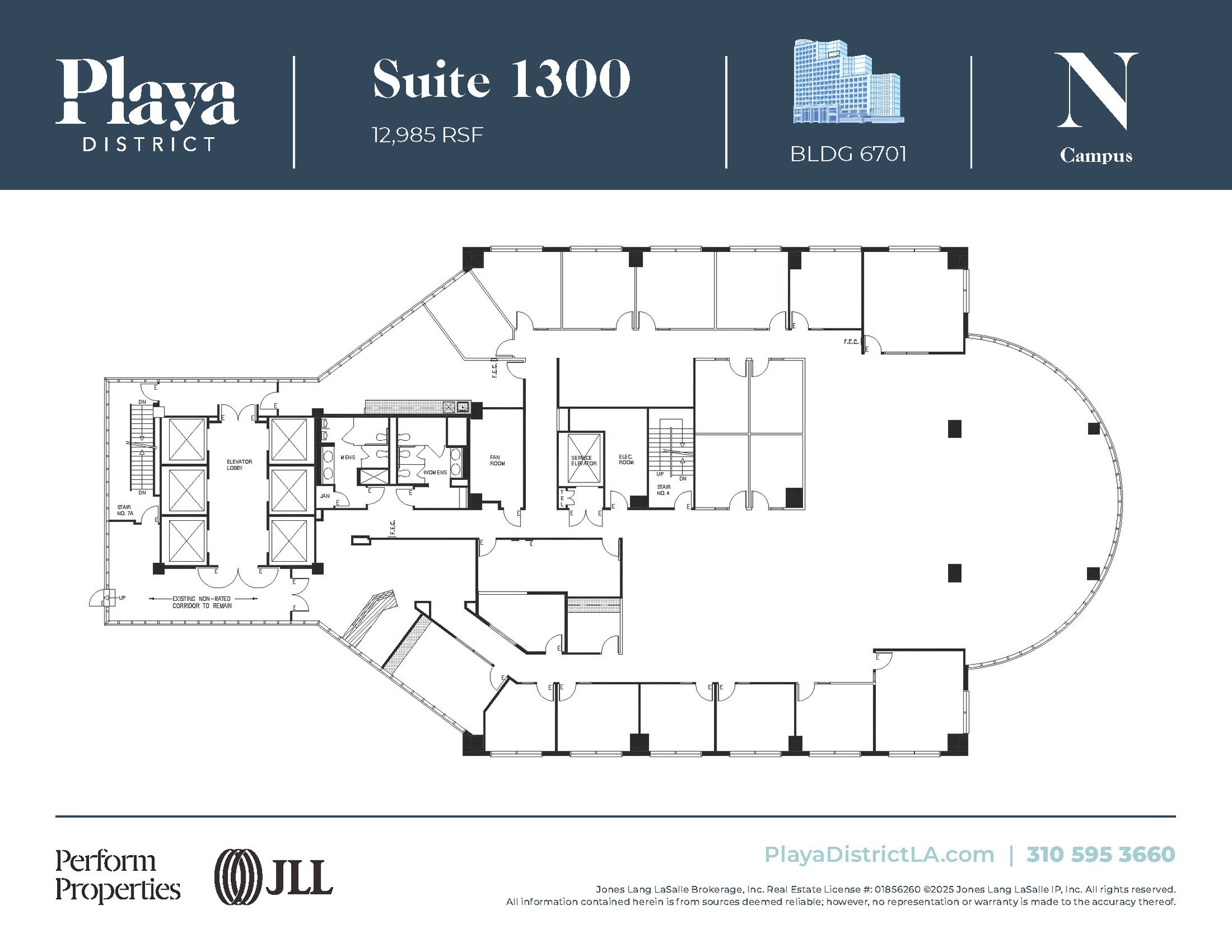 6100 Center Dr, Los Angeles, CA for lease Floor Plan- Image 1 of 1