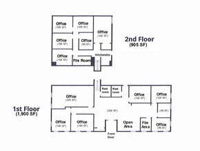 2730 N Niagara Ln, Plymouth, MN for lease Floor Plan- Image 1 of 7