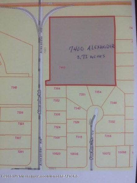 7400 Alexander Rd, Olive Branch, MS à vendre - Photo du bâtiment - Image 2 de 12