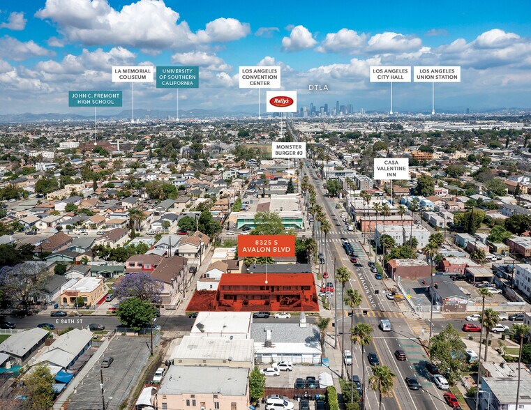 8325 Avalon Blvd, Los Angeles, CA à vendre - Photo du bâtiment - Image 2 de 15