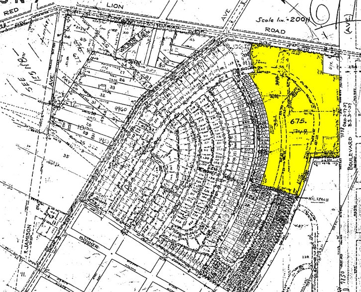 9908-9960 Roosevelt Blvd, Philadelphia, PA for lease - Plat Map - Image 2 of 6
