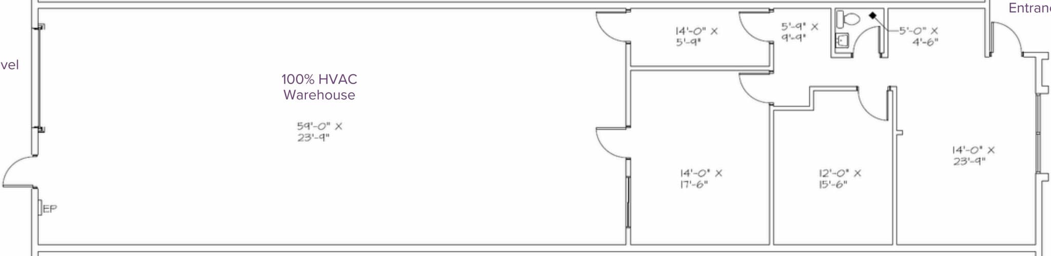 13300 McCormick Dr, Tampa, FL for lease Floor Plan- Image 1 of 2