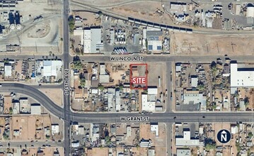 1309-1313 W Lincoln St, Phoenix, AZ for lease Aerial- Image 1 of 7