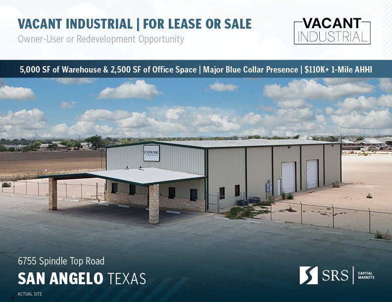 6755 Spindletop Rd, San Angelo, TX à vendre Photo du bâtiment- Image 1 de 10