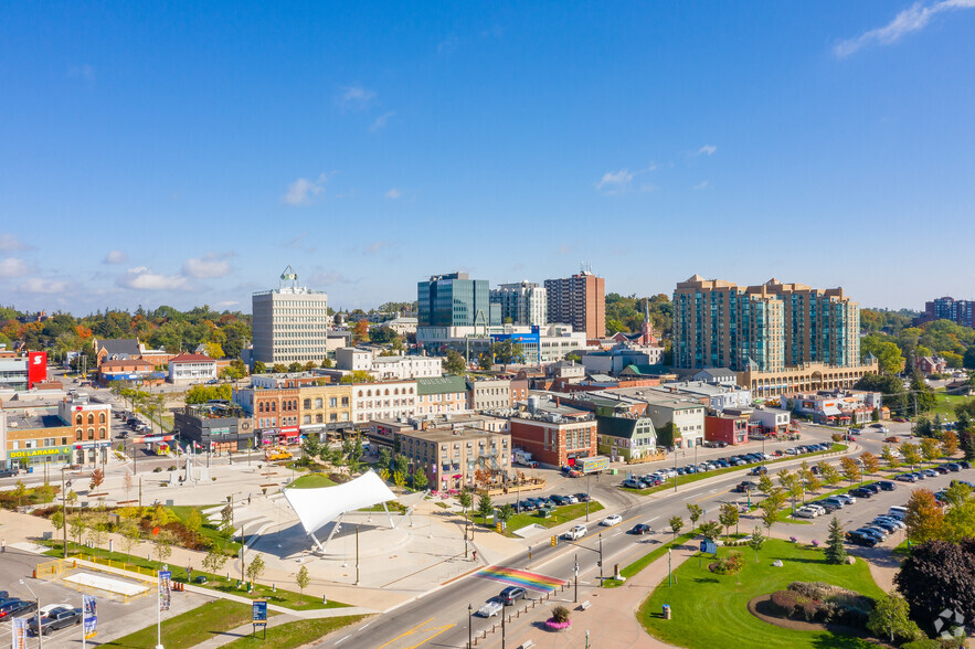 124 Dunlop St E, Barrie, ON for lease - Aerial - Image 2 of 4