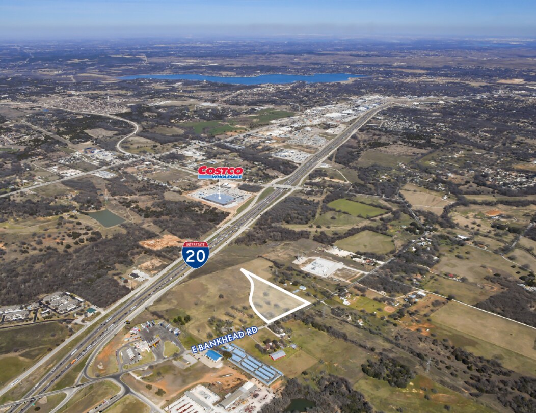 SEQ Interstate 20 & E. Bankhead Drive, Weatherford, TX for sale Aerial- Image 1 of 4