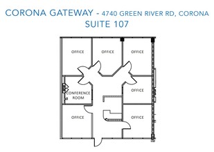 4740 Green River Rd, Corona, CA for lease Floor Plan- Image 1 of 1