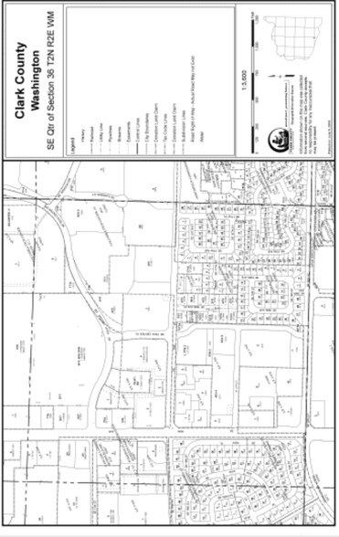 16400 SE 18th St, Vancouver, WA à vendre - Plan cadastral - Image 3 de 3