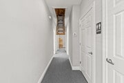 Hall With Attic Storage