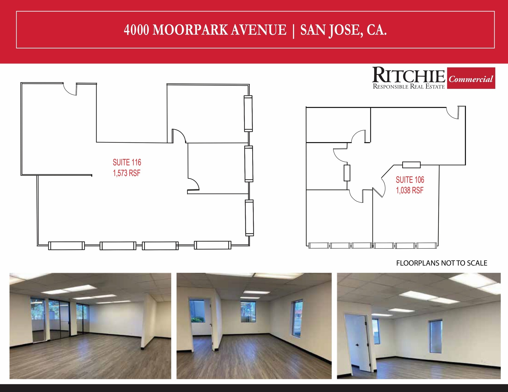 4000 Moorpark Ave, San Jose, CA à louer Plan d’étage- Image 1 de 1