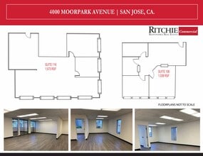 4000 Moorpark Ave, San Jose, CA à louer Plan d’étage- Image 1 de 1