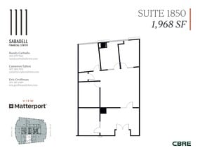 1111 Brickell Ave, Miami, FL à louer Plan de site- Image 1 de 5