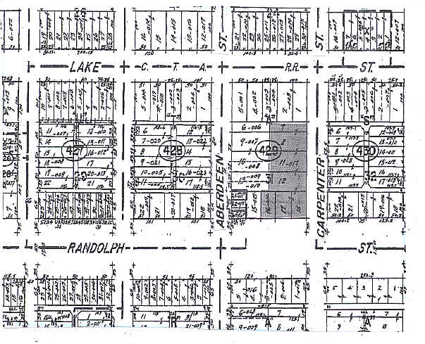 1040 W Randolph St, Chicago, IL à louer - Plan cadastral - Image 2 de 13
