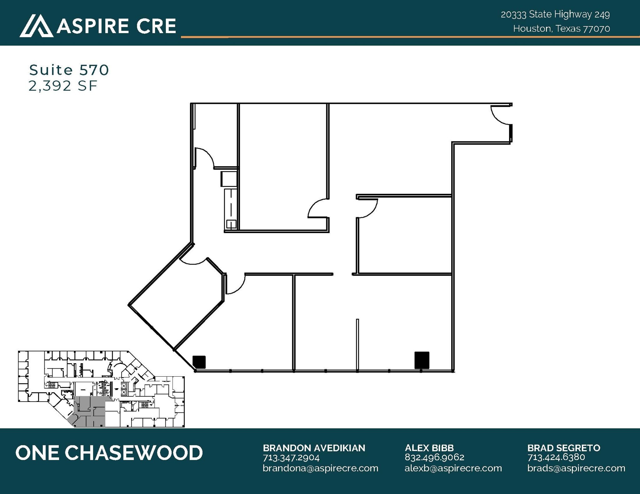 20333 State Highway 249, Houston, TX for lease Floor Plan- Image 1 of 1
