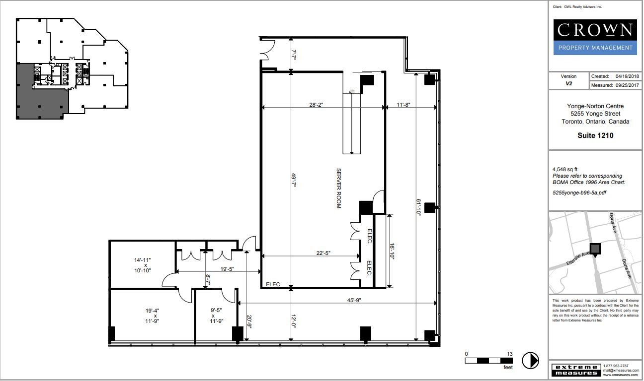 5255 Yonge St, Toronto, ON for lease Floor Plan- Image 1 of 1