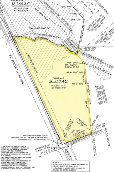 320 Critter Rd, Westminster, SC for sale - Plat Map - Image 1 of 1