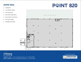 5721 E Rosedale St, Fort Worth, TX for lease Floor Plan- Image 1 of 1