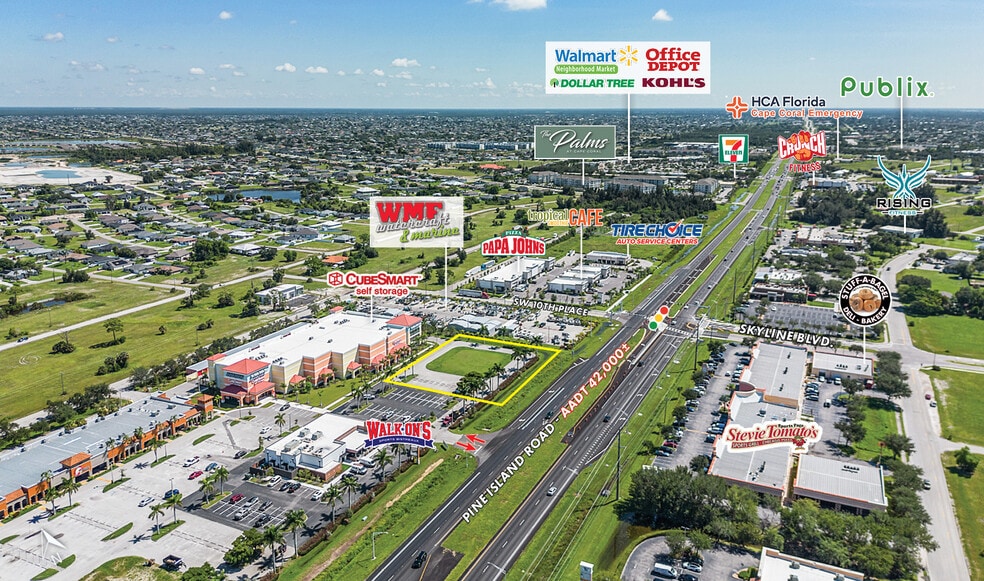 1119 SW Pine Island Rd, Cape Coral, FL for sale - Aerial - Image 2 of 6