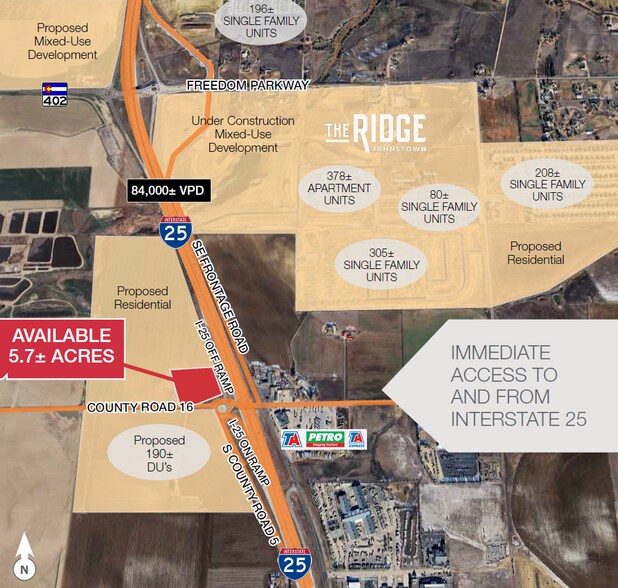 6163 County 16 rd, Johnstown, CO à vendre - Aérien - Image 1 de 1