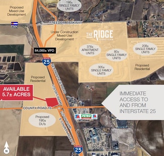 Plus de détails pour 6163 County 16 rd, Johnstown, CO - Terrain à vendre