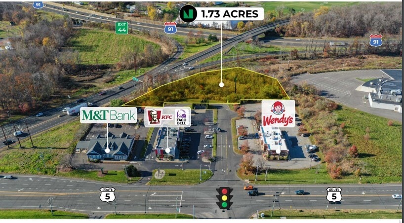 39 Prospect Hill Rd, East Windsor, CT for lease - Aerial - Image 2 of 7