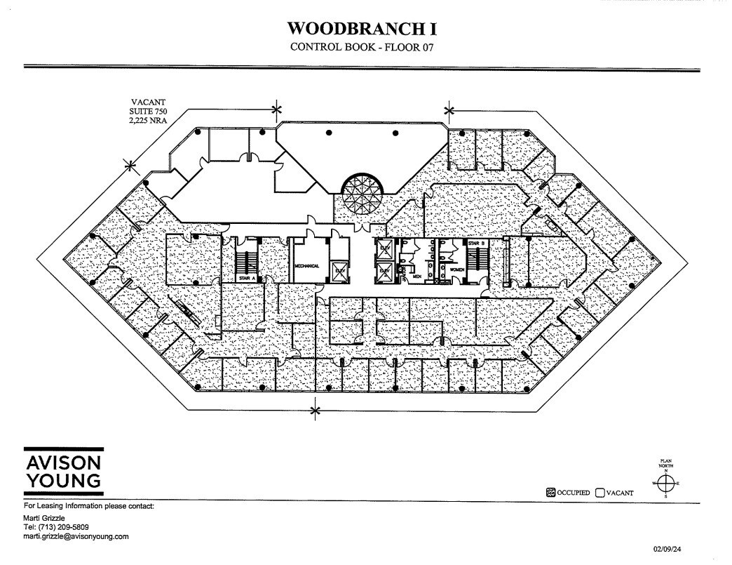 12121 Wickchester Ln, Houston, TX for lease Floor Plan- Image 1 of 1