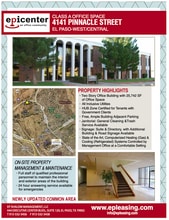 4141 Pinnacle St, El Paso, TX for lease Aerial- Image 1 of 12