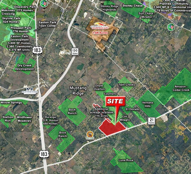 State Highway 21, Dale, TX for sale - Building Photo - Image 3 of 3