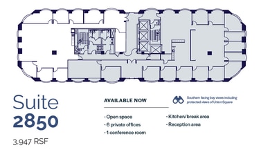 101 Montgomery St, San Francisco, CA for lease Floor Plan- Image 1 of 3