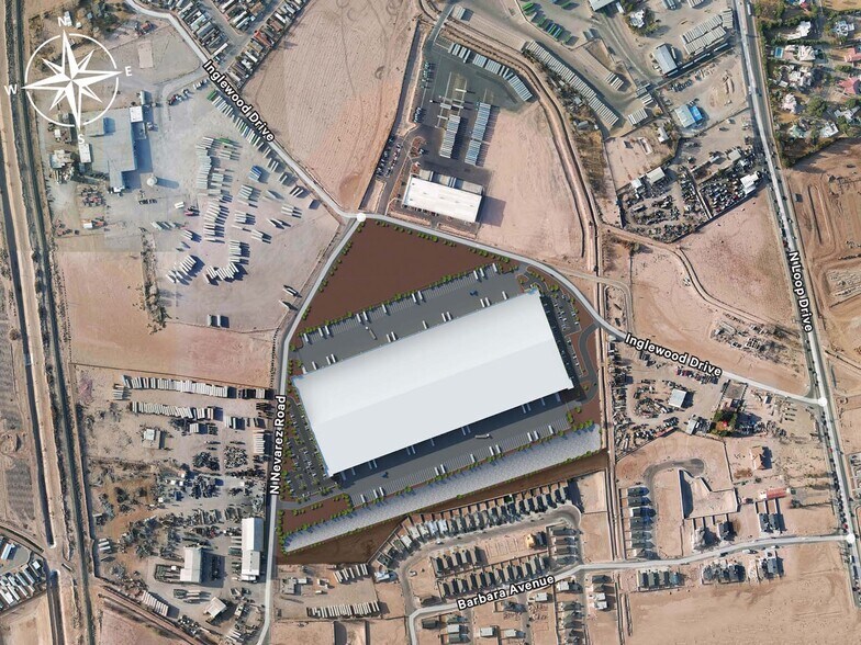Inglewood Logistics Center, Inglewood Dr, El Paso, TX à louer - Aérien - Image 2 de 3