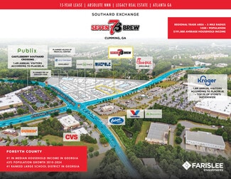 Plus de détails pour Bethelview Rd and Castleberry Hwy, Cumming, GA - Commerce de détail à vendre