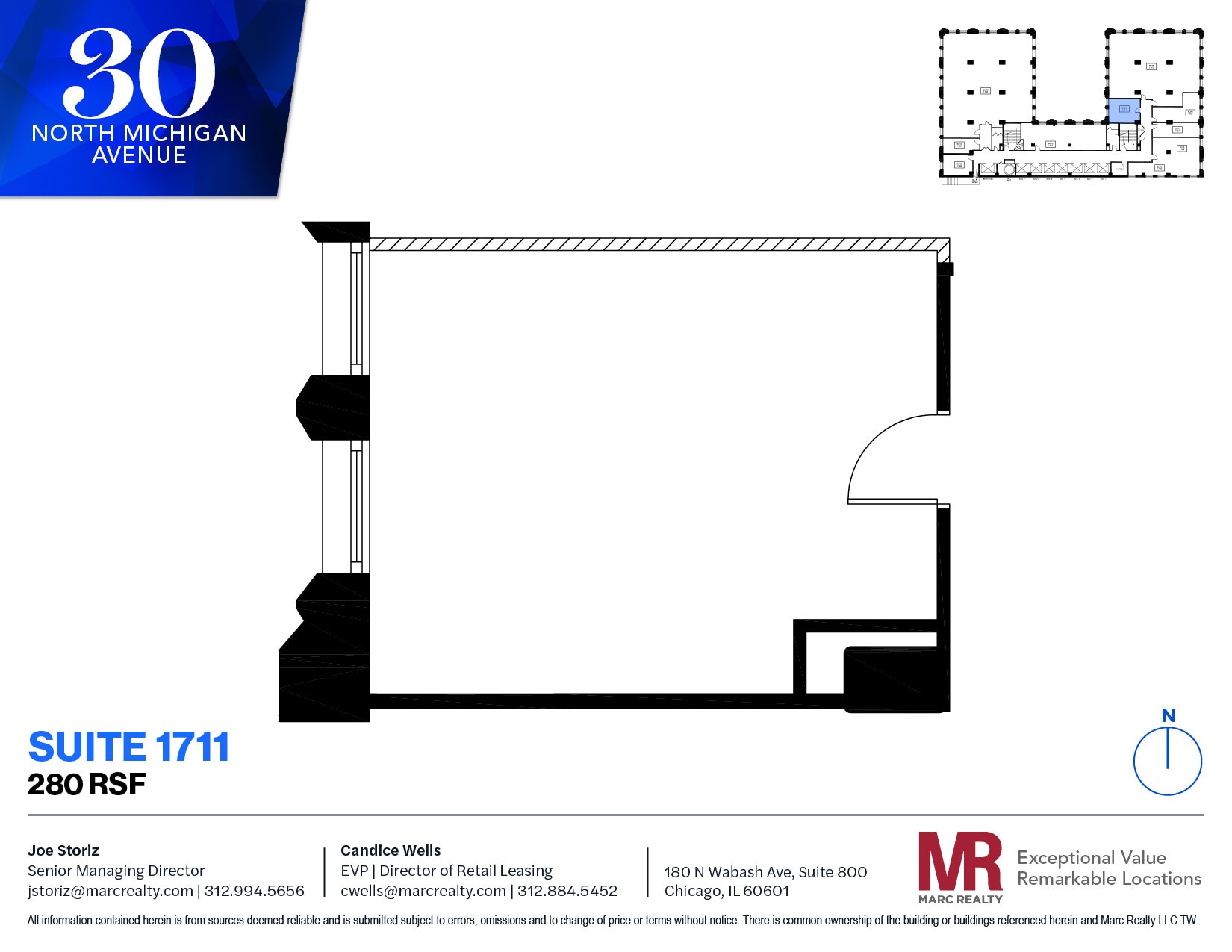 30 N Michigan Ave, Chicago, IL for lease Floor Plan- Image 1 of 1