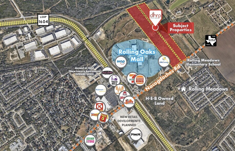 17097-17103 Nacogdoches Rd, San Antonio, TX à vendre - Photo du bâtiment - Image 2 de 3