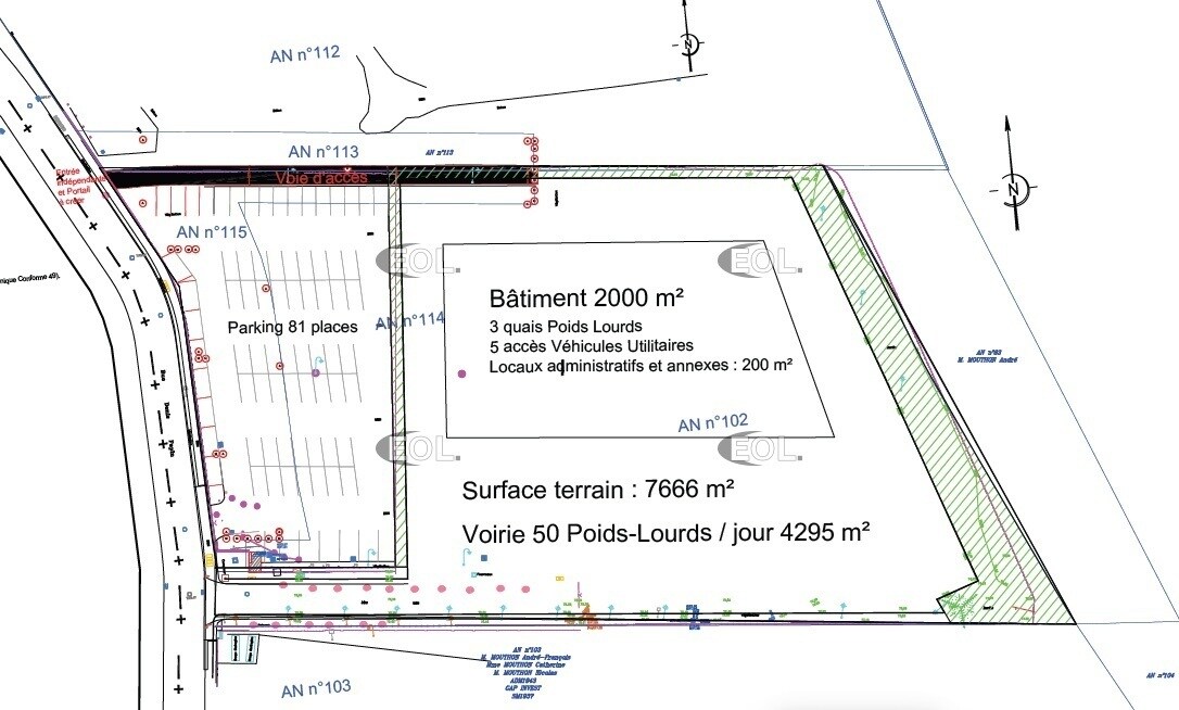 Industrial in Chilly-Mazarin for lease Site Plan- Image 1 of 3