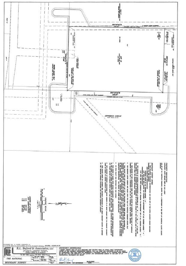 SEC Lewis Street, Parkville, MO à louer Plan de site- Image 1 de 2