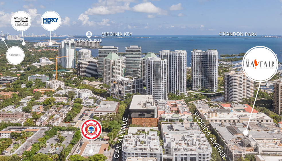 2940 Oak Ave, Miami, FL for sale - Aerial - Image 2 of 5