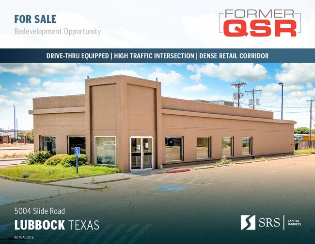 Plus de détails pour 5004 Slide Rd, Lubbock, TX - Commerce de détail à vendre