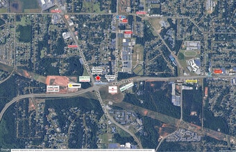 720 Houston Lake Rd, Warner Robins, GA - AÉRIEN  Vue de la carte