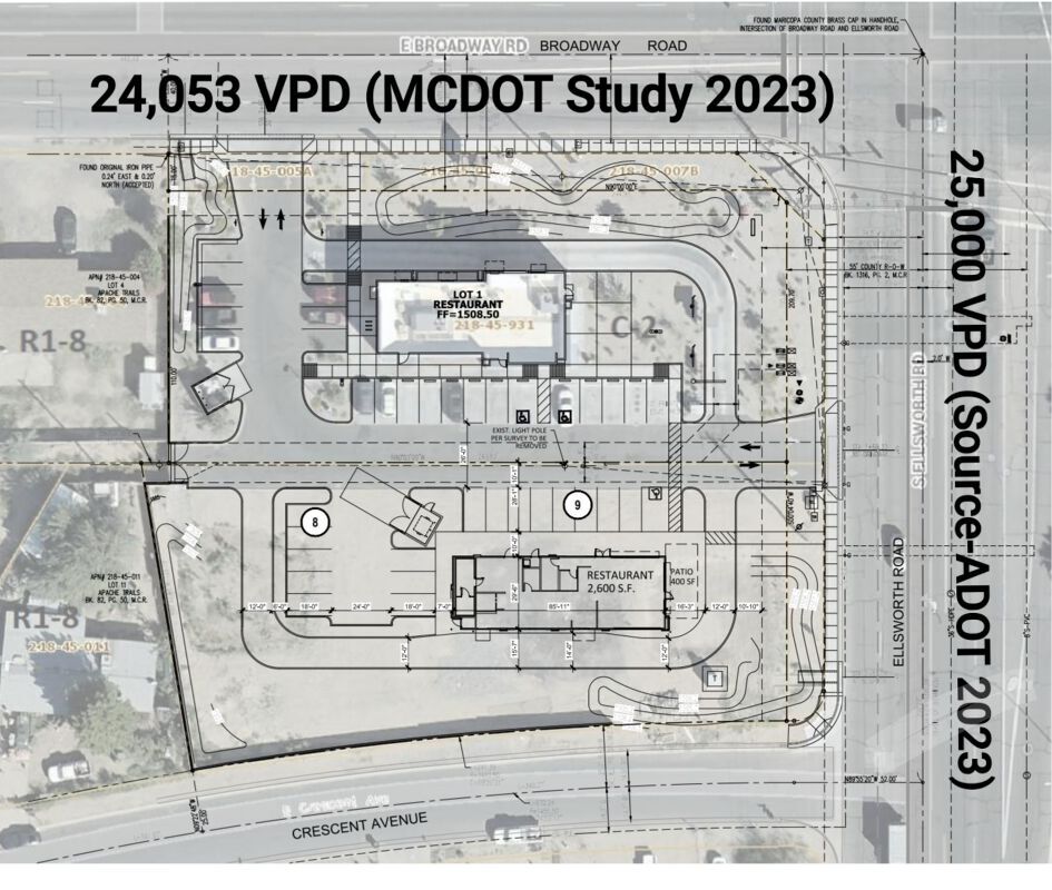 SWC Ellsworth & Broadway, Mesa, AZ for lease Primary Photo- Image 1 of 8