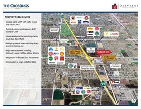 Hosking Ave, Bakersfield, CA - AERIAL map view