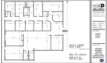 1333-1335 Gateway Dr, Melbourne, FL for lease Floor Plan- Image 2 of 6