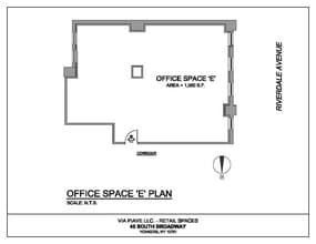 45 S Broadway, Yonkers, NY for lease Floor Plan- Image 1 of 4
