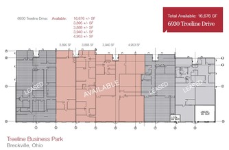 6935 Treeline Dr, Brecksville, OH à louer Plan d  tage- Image 2 de 3