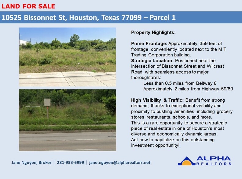 10525 Bissonnet St, Houston, TX for sale - Building Photo - Image 2 of 3