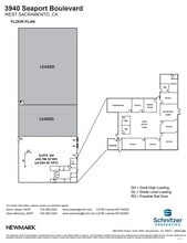 3940 Seaport Blvd, West Sacramento, CA à louer Plan d’étage- Image 1 de 1